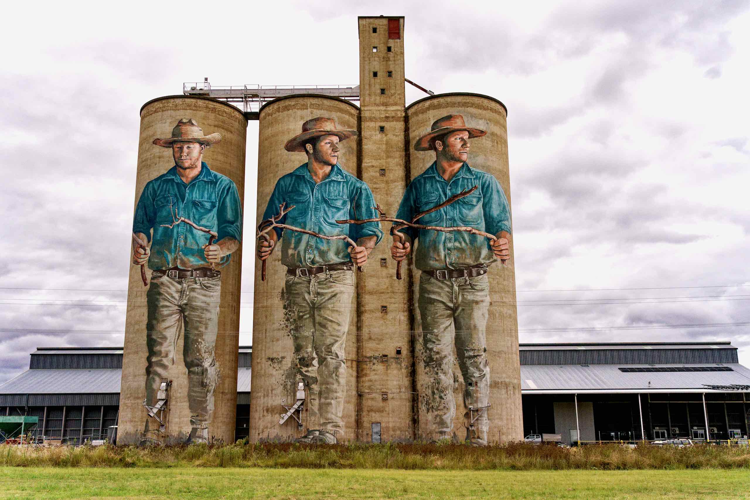 Day 2: Barraba Silo Art